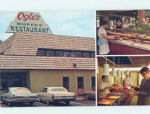 Unused Pre-1980 RESTAURANT SCENE Gatlinburg Tennessee TN B8633