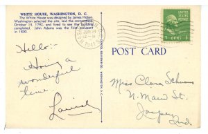 DC - Washington. The White House at Night