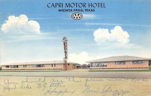 Capri Motor Hotel - Wichita Falls, Texas TX  