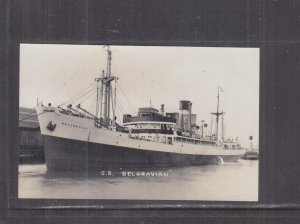 GREAT BRITAIN  SS BELGRAVIAN  c1937 ppc., unused.