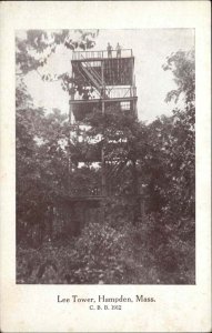 Hampden Massachusetts MA Lee Fire Tower c1910 Vintage Postcard