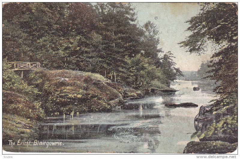 The Ericht, Blairgowrie, Scotland, UK, 1900-1910s