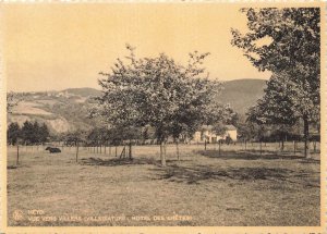 Villers Heyd Belgium Hotel des Crêtes Scenic Landscape Vintage Postcard