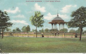 Band Stand , Clapham Common, London, England, UK, 1907