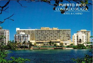 San Juan, Puerto Rico  CONDADO PLAZA HOTEL & CASINO  4X6 Advertising Postcard