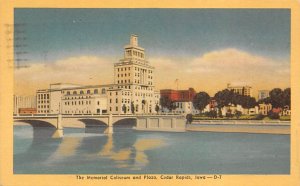 Memorial Coliseum and Plaza Cedar Rapids, Iowa