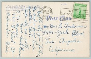 Milwaukee Wisconsin~NW Mutual Life Insurance Building~Vintage Postcard