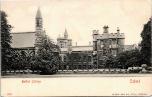 Postcard UK Oxford Balliol College C.1905 K6