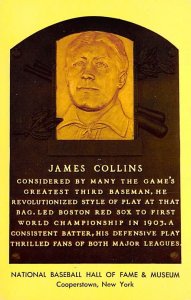 James Collins Cooperstown, New York, USA Baseball Unused 