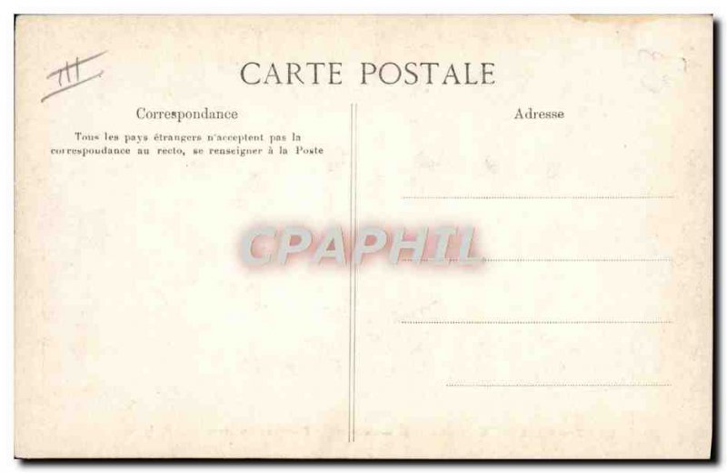 Postcard Old Army potato Corvee