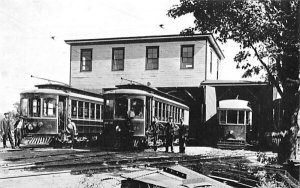 Trolley barns Middletown, New York  