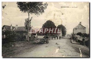 Bourgeuil - the Canal - Old Postcard