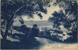 CPA Ajaccio vu de Balestrino CORSICA (1077606)