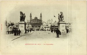 CPA PARIS EXPO 1900 - le Trocadéro (306457)