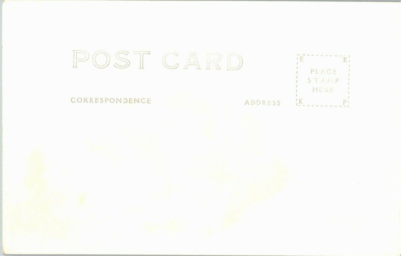 RPPC State Game Lodge, Custer State Park SD Vintage Postcard B37