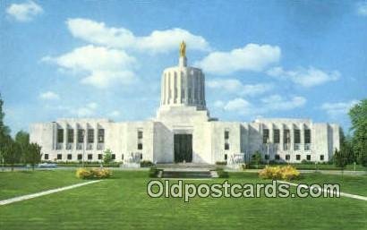 Salem, Oregon, OR State Capital USA Unused 