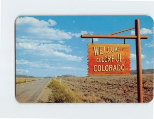 M-215750 Welcome to Colorful Colorado Signage