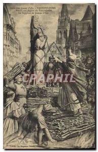 Old Postcard Joan of Arc Stained Glass Collection Vaucouleurs Vaucouleurs of ...