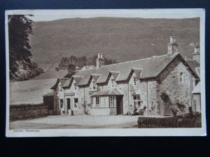 Scotland LOCH TAY Hotel Fearnan & POST OFFICE STORES John Stewart c1910 Postcard