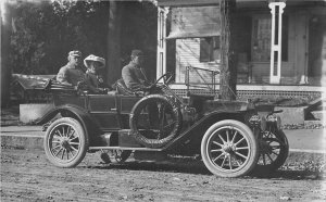 J44/ Early Automobile Auto RPPC Postcard c1910 189