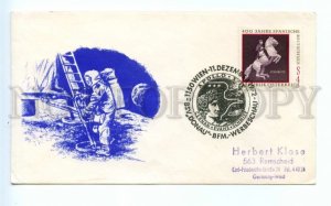 494755 AUSTRIA 1972 year Apollo 17 Wien special cancellation SPACE COVER