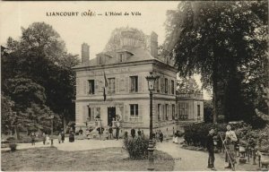 CPA liancourt l'hotel de ville (1207866) 