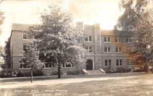 Galesburg Illinois~Knox College~Seymour Hall~See Note on Back~1944 RPPC