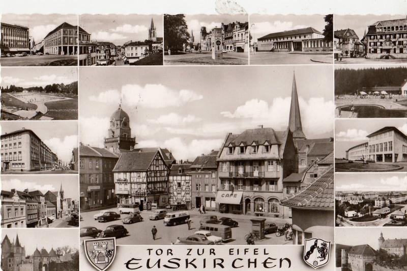 BF17079 euskirchen tor zur eiffel  germany front/back image