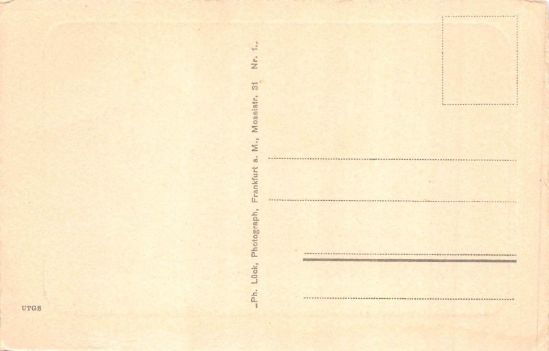 L171 Germany Kastell-Saalburg Castle vintage postcard