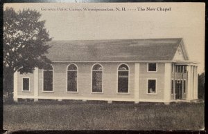 Vintage Postcard 1930's Geneva Point Camp, New Chapel, Winnipesaukee, NH