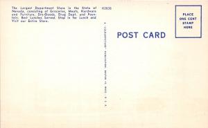 D82/ Lovelock Nevada Postcard Linen Emporium in Desert Mercantile Company Store
