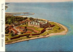 Denmark Elsinore Aerial View Kronborg Castle