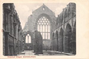 EDINBURGH SCOTLAND UK~HOLLYROOD CHAPEL~HARTMANN PHOTO POSTCARD 1900s