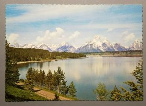 The Teton Range, Grand Teton National Park, Wyoming Postcard