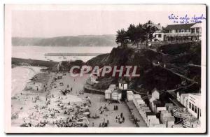 Postcard Modern Binic Vue Generale De la Plage