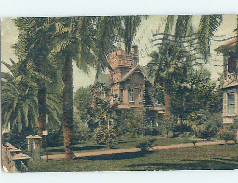 Divided-Back PRIVATE HOME ON FIGUEROA STREET Los Angeles California CA d2049