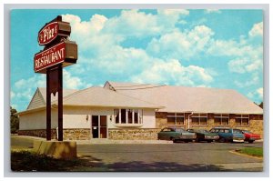 Circa 1960 Pike's Family Restaurant, nea Bethlehim PA Postcard