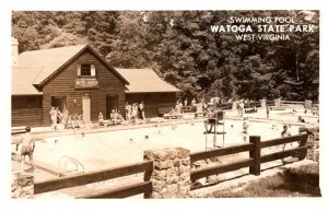 West Virginia   Watoga State Park Swimming Pool