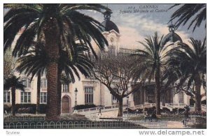 CANNES, Square Merimee et Casino, Alpes Maritimes, France, 00-10s