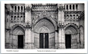 M-79078 Puertas de la fachada principal Cathedral Toledo Spain