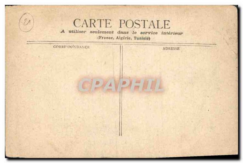 Old Postcard Dijon Place d'Arcy Le Square