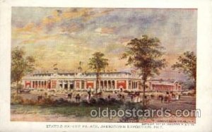 State Exhibit Bld. Jamestown Exposition 1907, Near Norfolk, Virginia, USA Unu...