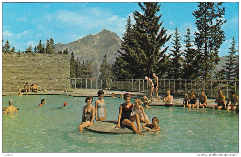 Swimming Pool, Banff National Park, BANFF, Alberta, Canada, 40-60's