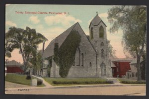 Rhode Island PAWTUCKET - Trinity Episcopal Church pm ~ DB