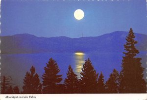 Moon Over, Lake Tahoe  