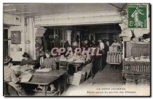 Paris Old Postcard Le Petit Journal Small part of the service of Pileuses TOP...