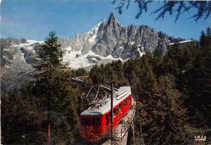 Br30099 train Chamonix mont blanc le chemin de fer du Montevers et l aiguiolle