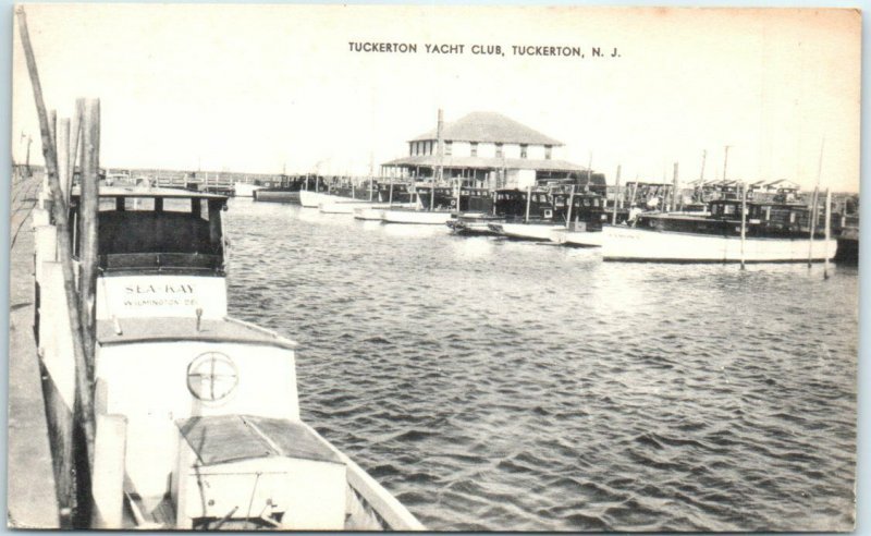 Postcard - Tuckerton Yacht Club, Tuckerton, New Jersey 