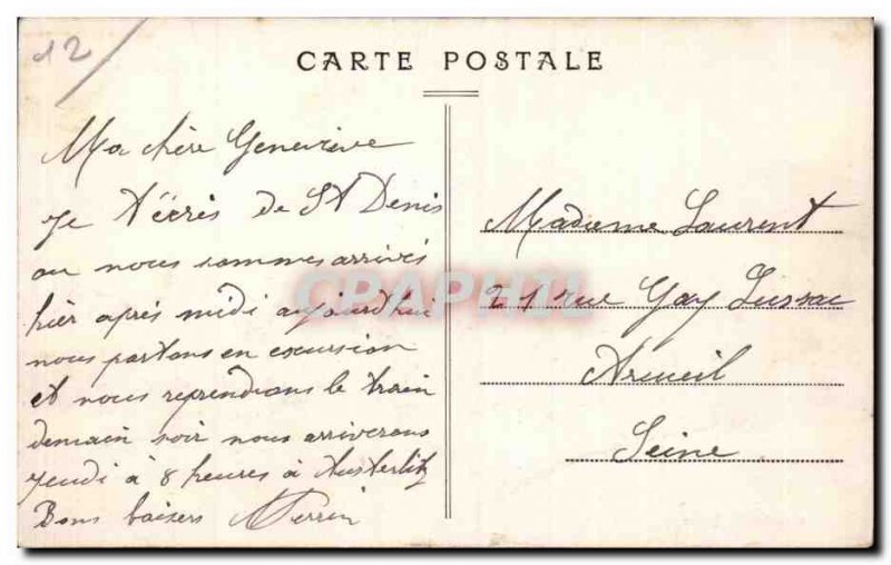 Old Postcard Chateau de Bournazel