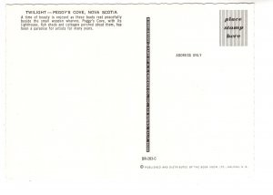 Twilight,  Peggy's Cove, Nova Scotia,